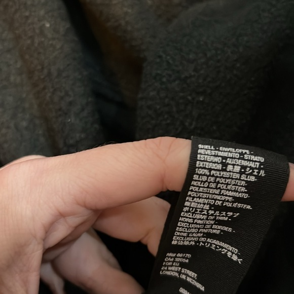 FP Movement By Free People Climb High Fleece Jacket Black Size XS Oversized - Picture 13 of 15